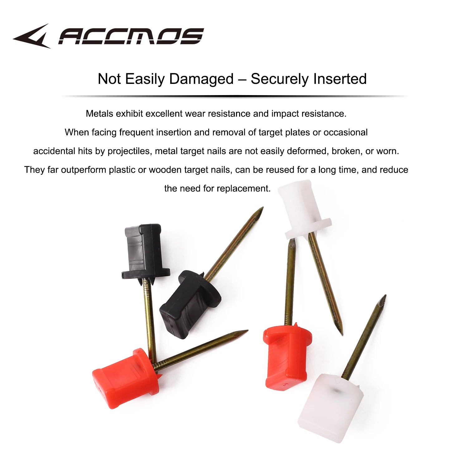 Archery Target Metal Nail Fixed Paper Shooting Accessories