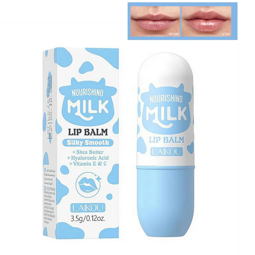 Milk Nourishing Lip Balm – Shea Butter & Hyaluronic Acid