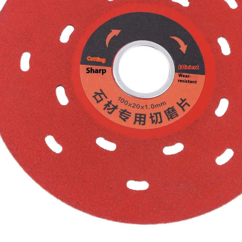 Multi-hole Design 4-inch 100mm Cutting Grinding Discs Vacuum Brazed Saw Blade Tile Grinder Blade For Metal Wood PVC Pipes Peaceful Pleasures Health and Wellness
