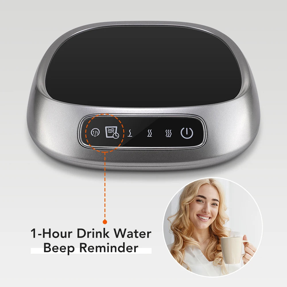 Coffee Mug Warmer Cup Heater for Home Office Electric Coaster Constant Temperature Hot Tea Makers Plate Milk Water Heating Pad Peaceful Pleasures Health and Wellness