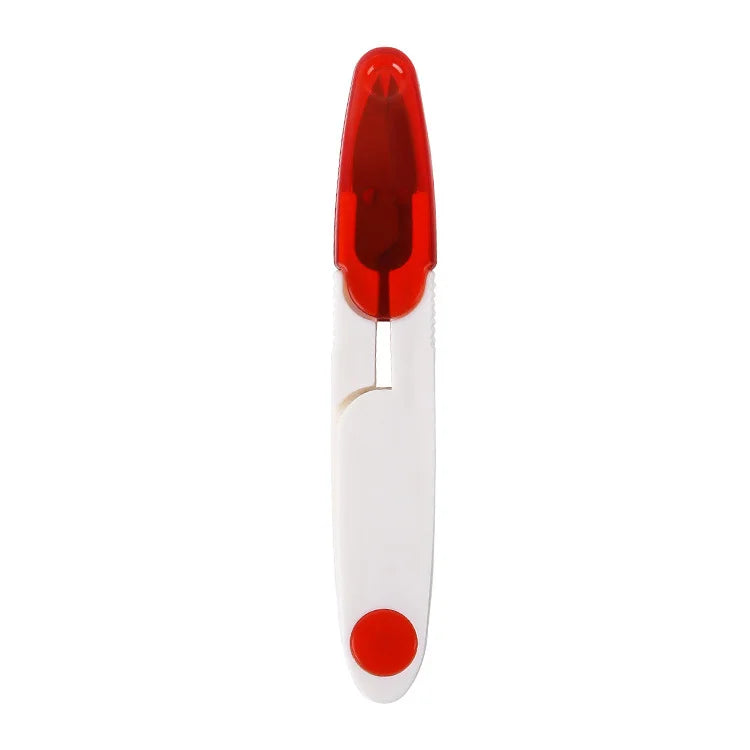 V-Shape Spring Yarn Scissors with Cap – Cross-Stitch & Crafts