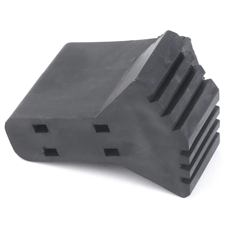 Rubber Anti-Slip Ladder Foot Cover Pads | Fan-Shaped, Durable Ladder Foot Cover Peaceful Pleasures Health and Wellness