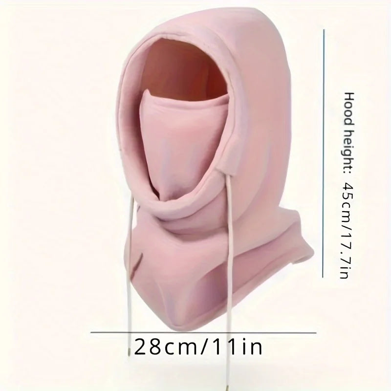Unisex Winter Balaclava – Windproof Knit Hood & Face Mask