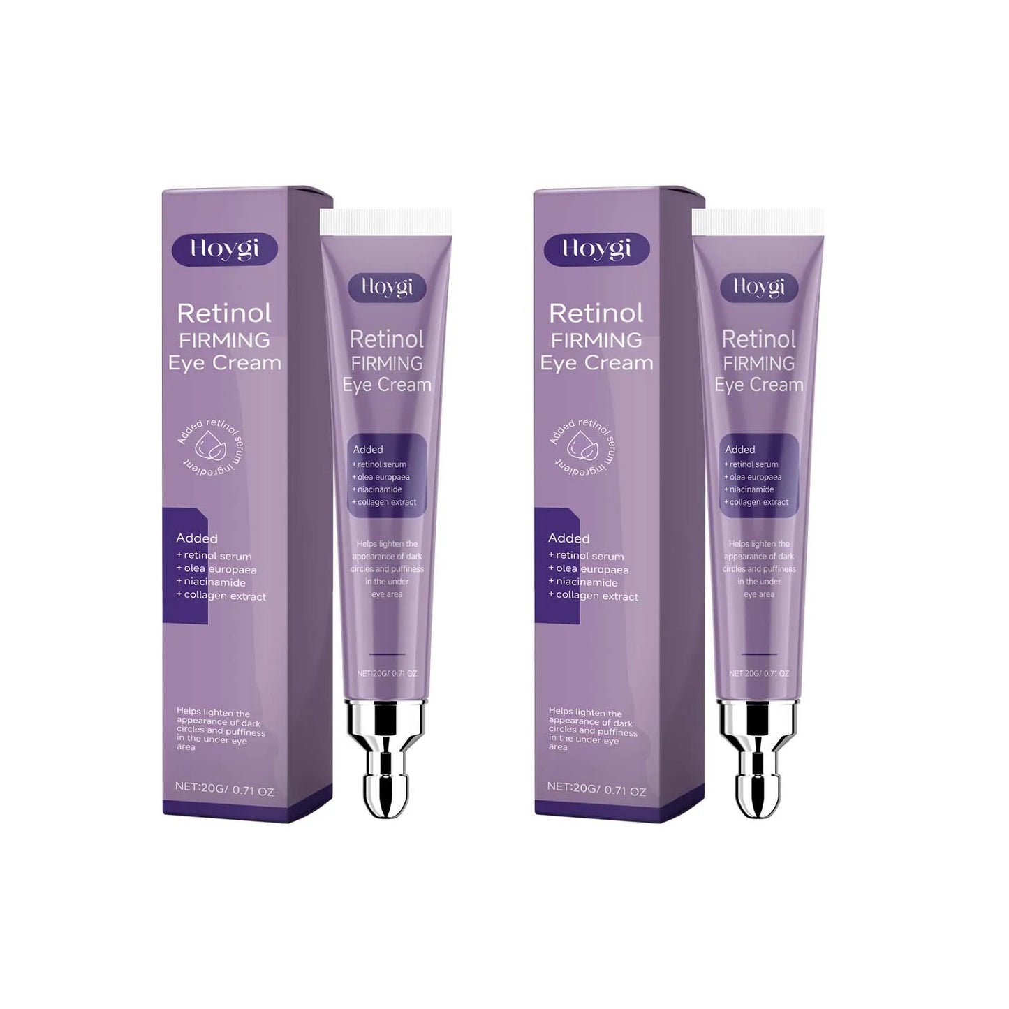 Hoygi Retinol Eye Cream – Dark Circles, Puffiness & Fine Lines