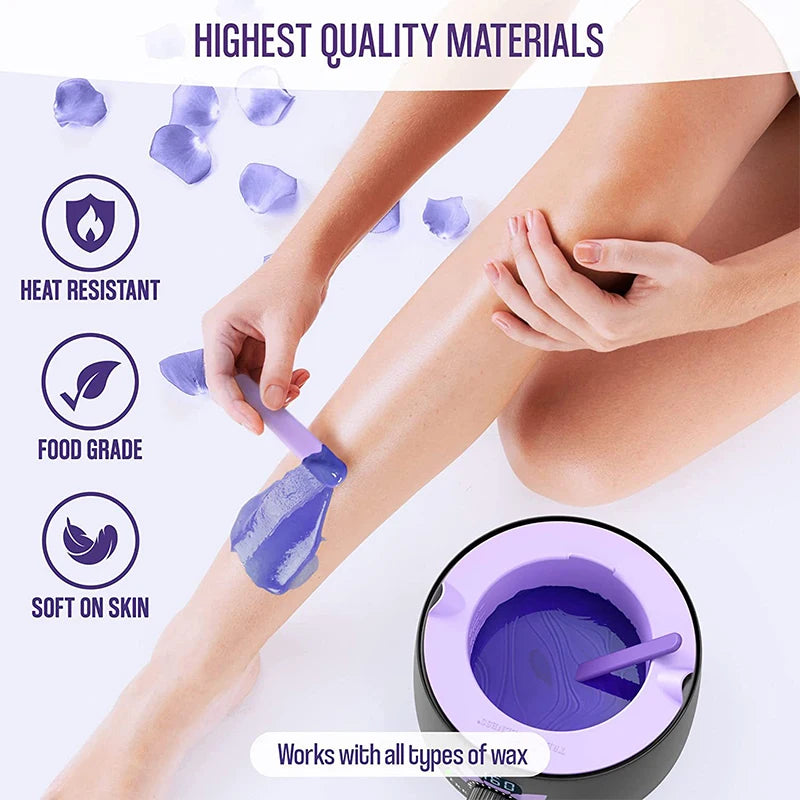 Silicone Hair Removal Wax Bowls for Easy Waxing Peaceful Pleasures Health and Wellness