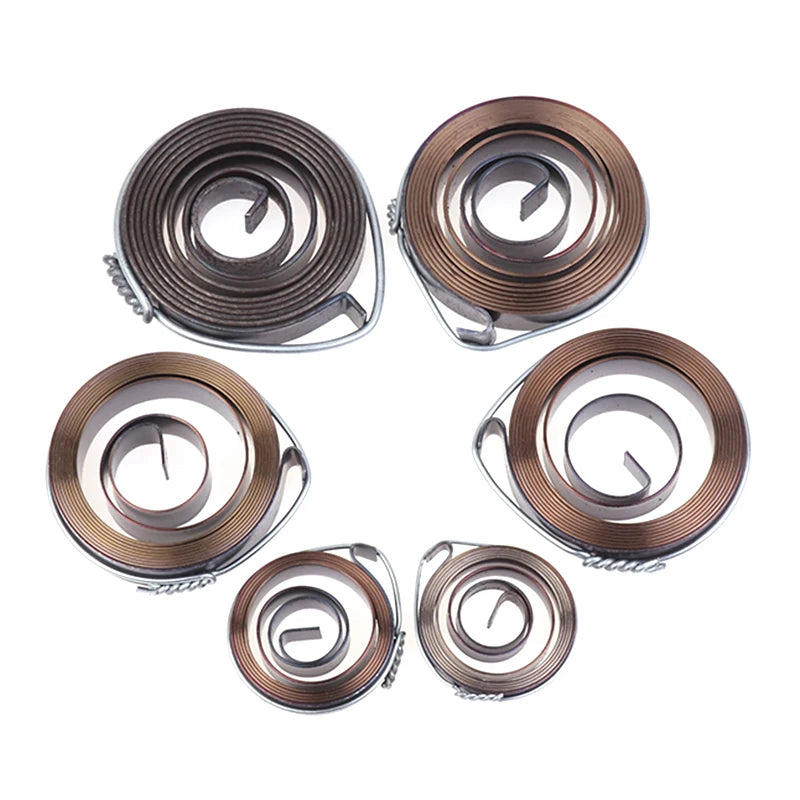 1 Piece 0.7-1.5 Thickness 680-1540mm Length Spiral Flat Wire Coil Torsion Constant Force Extension Bench Drill Scroll Springs Peaceful Pleasures Health and Wellness