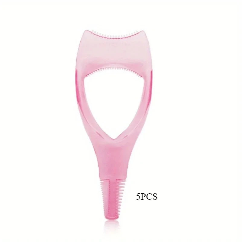 3-in-1 Mascara Guide & Eyelash Applicator Brush | Curl & Define