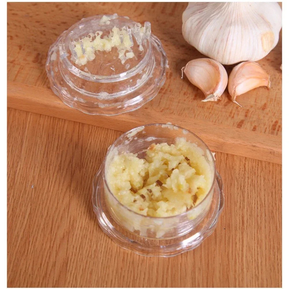Garlic Press Kitchen Acceesories Food Chopper Tools Fruit Slicer Manual Processor Bar Gadgets Dining Home Garden Peaceful Pleasures Health and Wellness