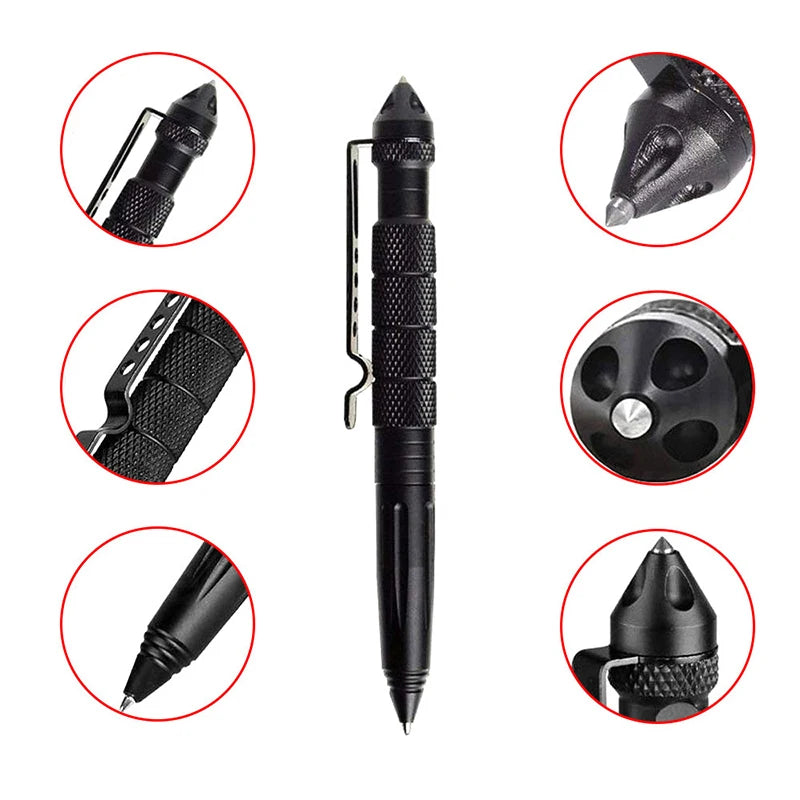 Outdoor Self-Defense Tactical Pen /B2 Tungsten Steel Tip EDC Multi-functional Outdoor Window Survival Pen Peaceful Pleasures Health and Wellness