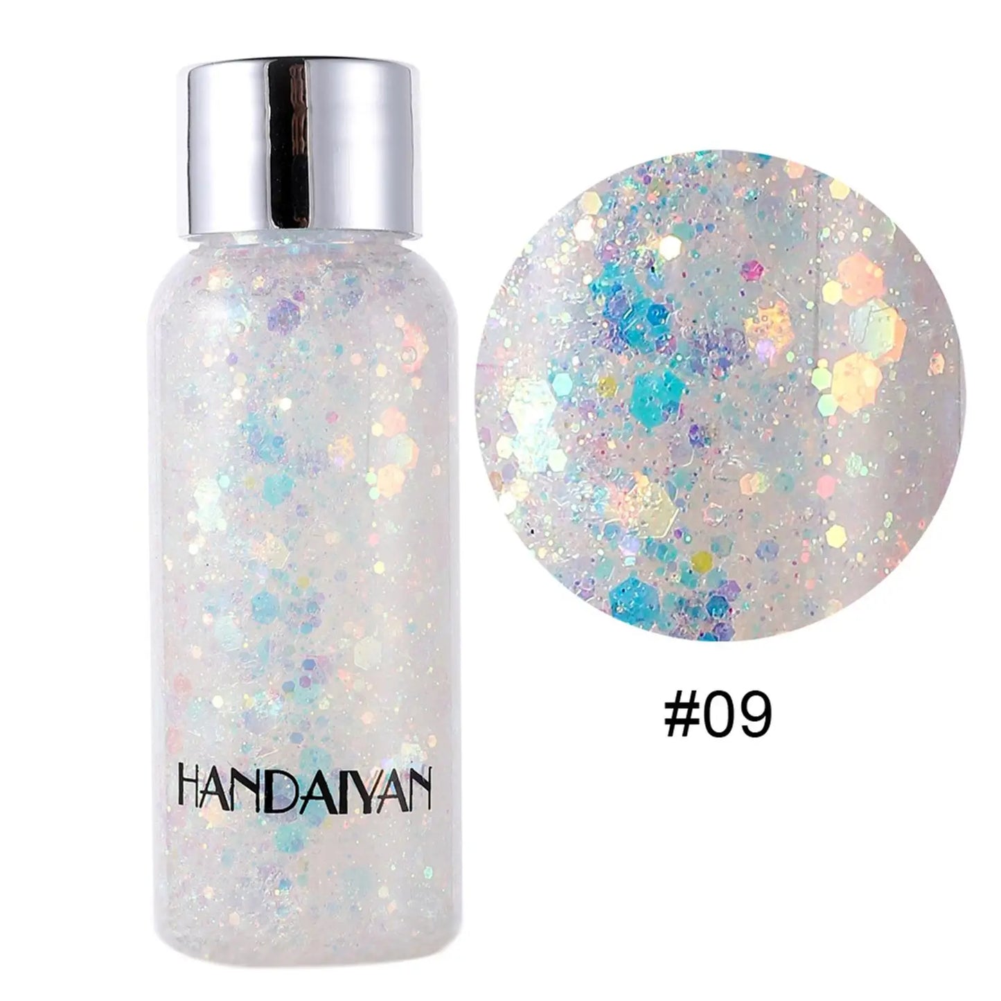 Glitter Body Lotion with Shimmering Gel for All Occasions Peaceful Pleasures Health and Wellness E