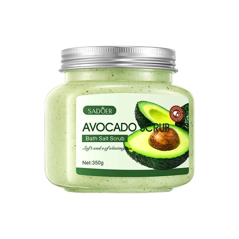 SADOER Fruit Bath Salt Scrub 350g – Exfoliate & Moisturize