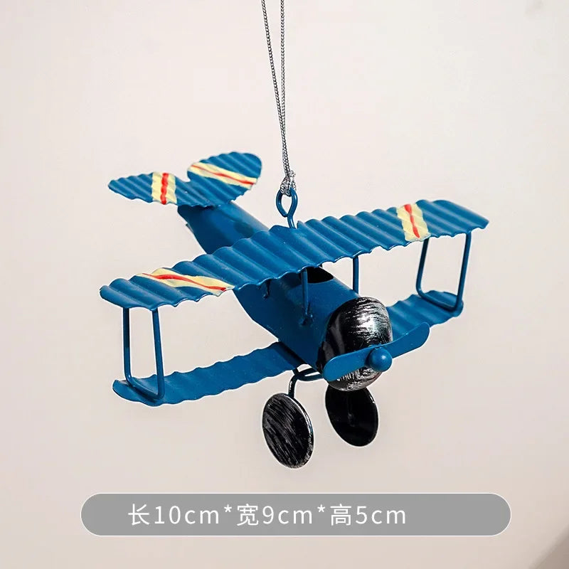 Mini Iron Pedal Small Motorcycle Model Handmade Ornaments Creative Small Moto Statue Miniatures Art Crafts Decoration Kids Gift Peaceful Pleasures Health and Wellness S blue