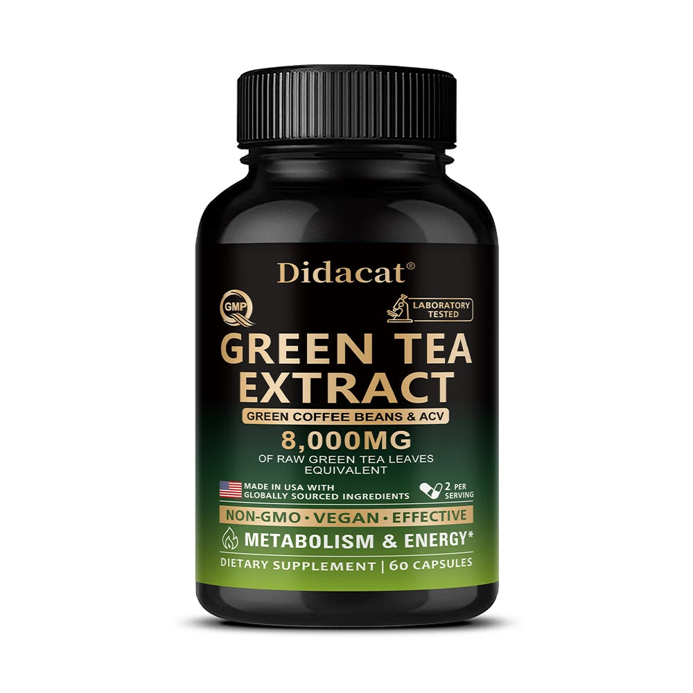 VITALXTRA Green Tea Extract Capsules | Energy & Metabolism