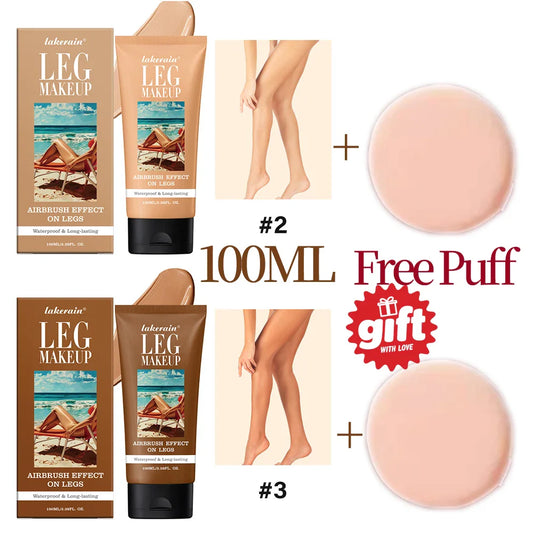 Lakerain Leg & Body Foundation – Waterproof Bronze 3 Shades Body Foundation Oasis Select