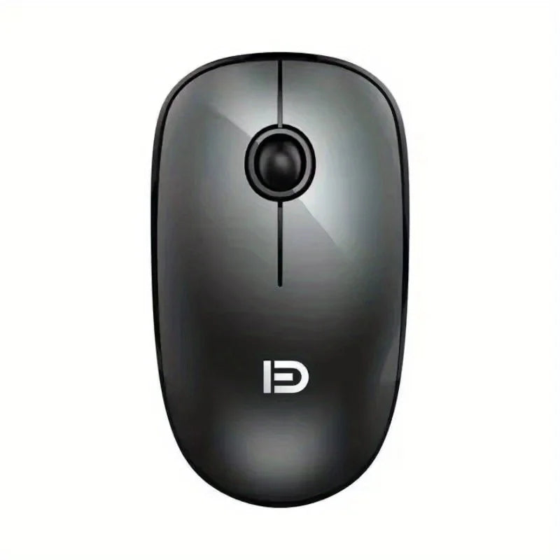 New Wireless Mouse silent mouse 2.4g portable Compatible with Multiple System Mice, Simple Design Mouse Computer & Accessories Peaceful Pleasures Health and Wellness Black