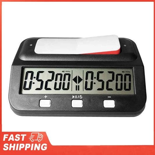 Multi-functional Electronic Count Up Down Chess Clock Digital Timer Peaceful Pleasures Health and Wellness