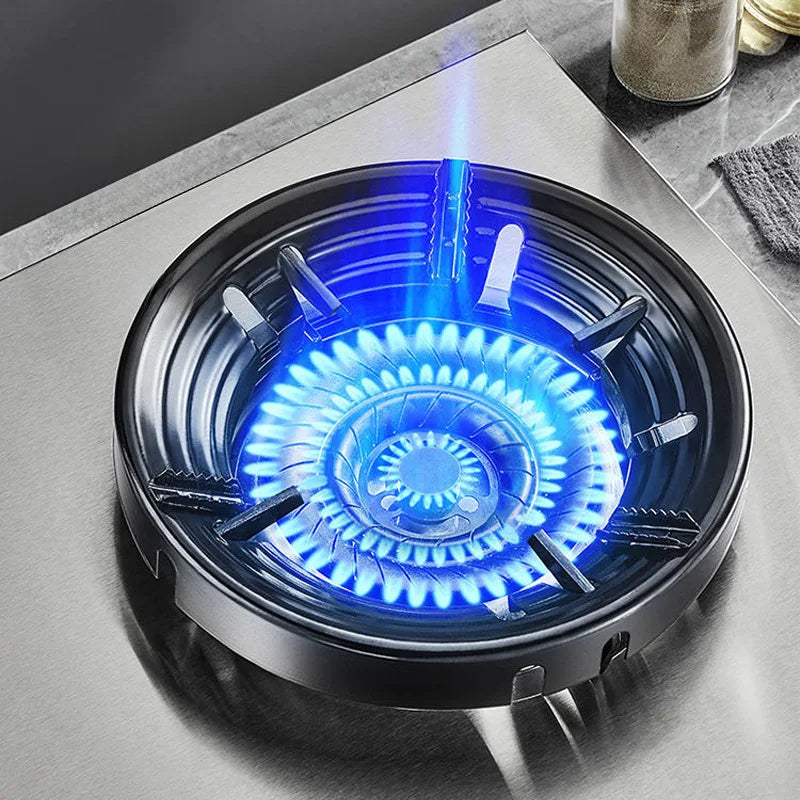 Universal 8 Openings Kitchen Gas Wok Ring Stove Burner Covers Holder Wok Support Rack Anti Slip Windproof Gas Stove Accessories Peaceful Pleasures Health and Wellness