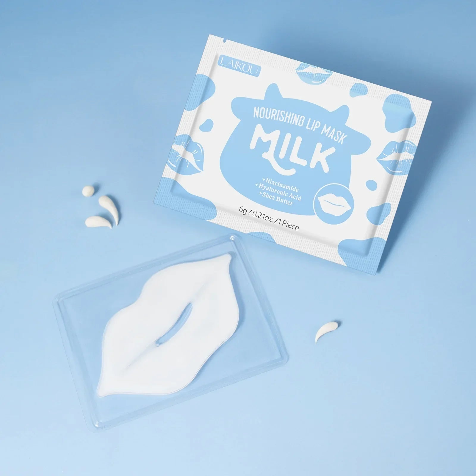 LAIKOU Lip Mask Gel Patches – Moisturizing, Hydrating & Lip Line Repair Peaceful Pleasures Health and Wellness
