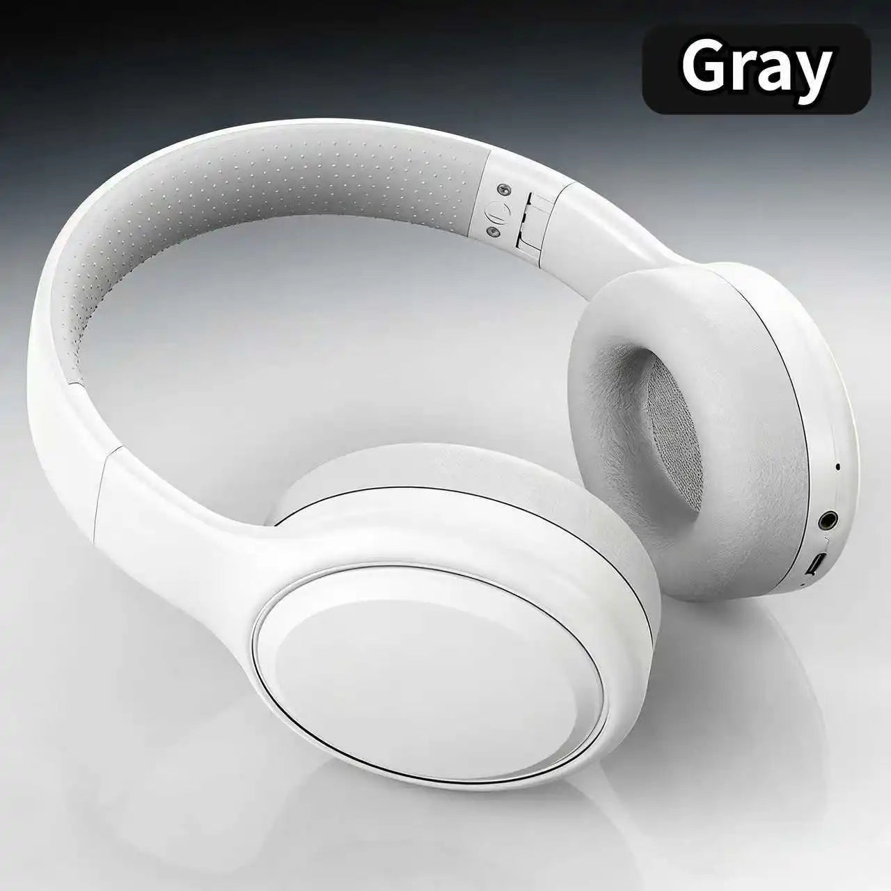 Bluetooth 5.3 Headsets Gaming Headphones Dual Mode Wireless Earphones Foldable Noise Reduction Music Headsets For iPhone Xiaomi Peaceful Pleasures Health and Wellness GRAY