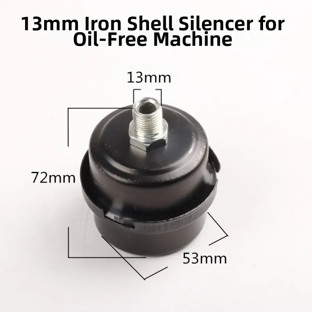 Air Compressor Intake Filter Muffler | 1/4" 3/8" 1/2" Oil-Free