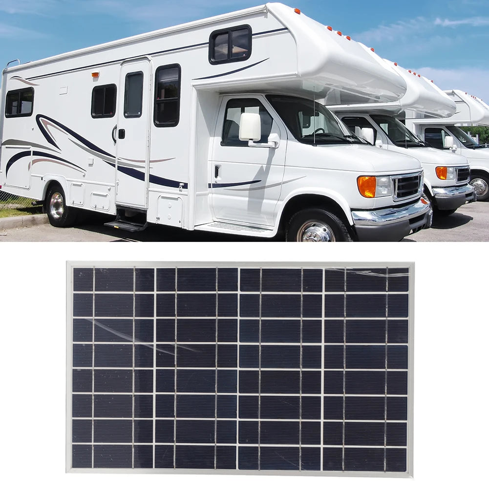 Solar Panel Battery Clip 340 Framed Maximum PV Voltage 25V 12V USB