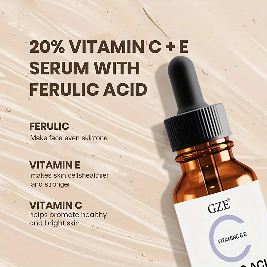 GZE Ferulic Serum – Vitamin C & E Skin Brightening Face Essence