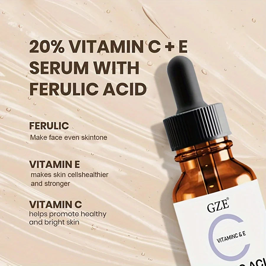 GZE Ferulic Serum – Vitamin C, E & Ascorbic Acid Face Essence