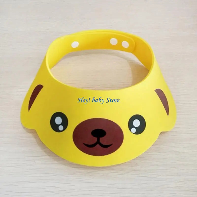 Kids Waterproof Shower Cap with Ear Protection | Adjustable EVA