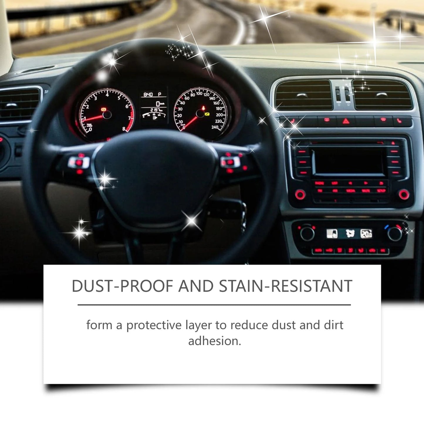 RAYHONG 100G Dashboard Polish – Remove Stains & Restore Shine