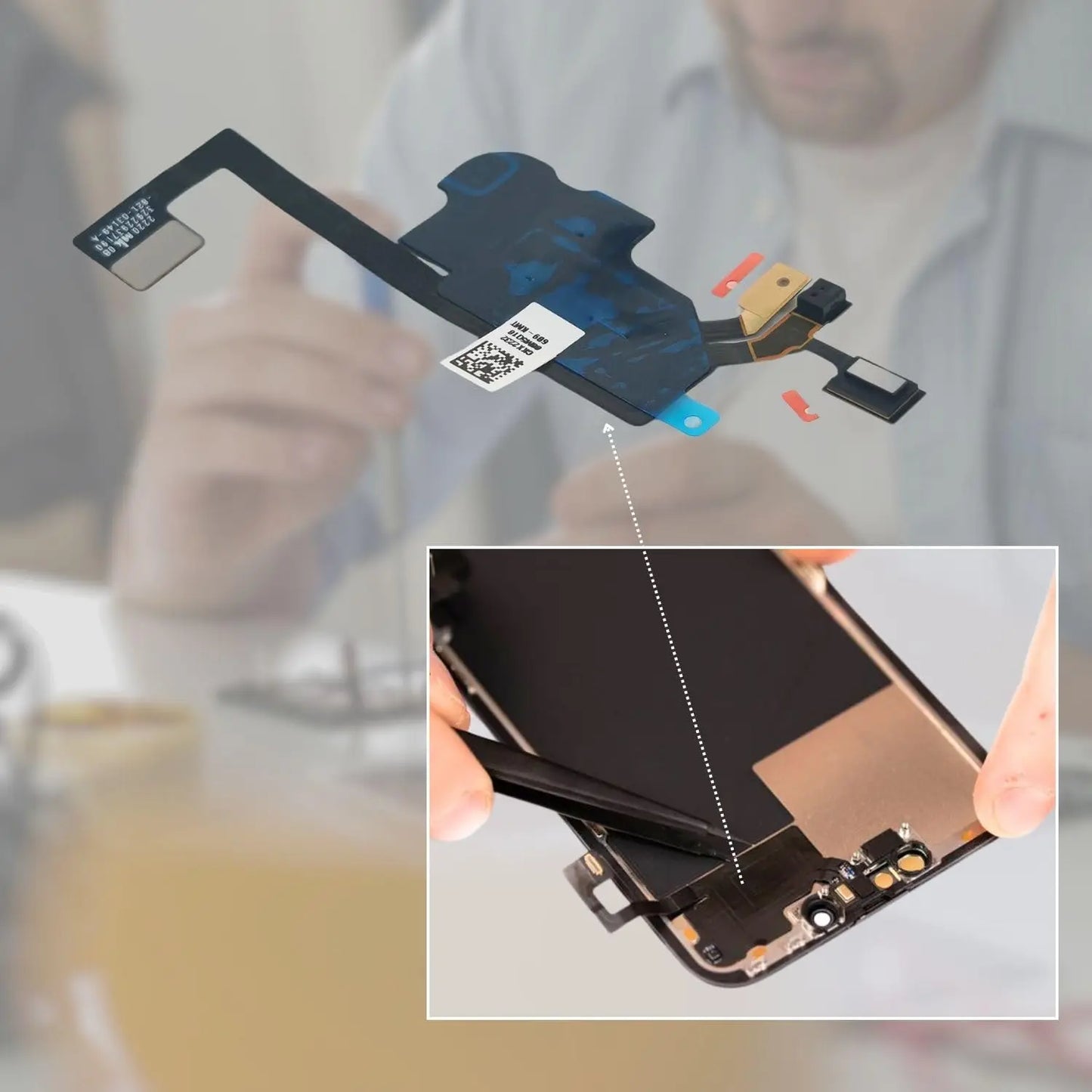 iPhone 13 Mini Pro Max Ear Speaker Proximity Sensor Flex Cable