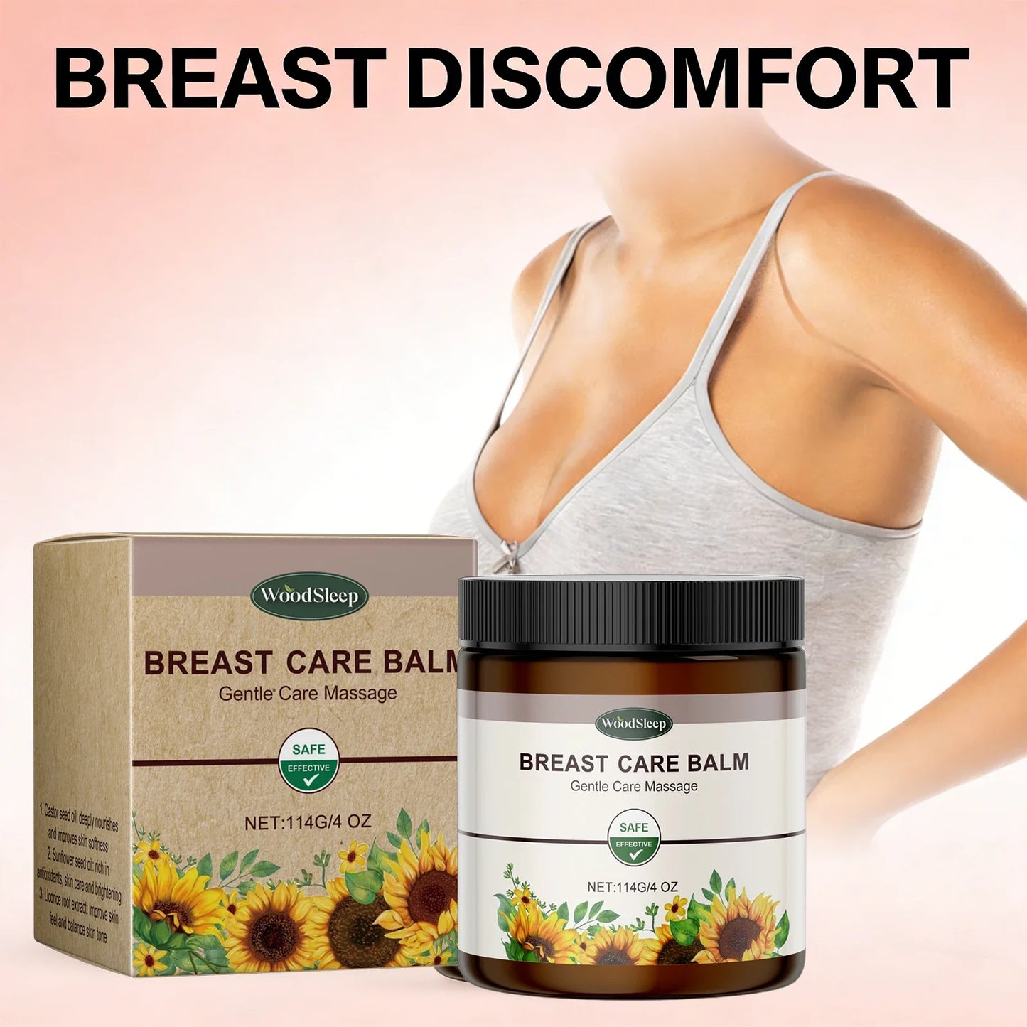 WOODSLEEP Breast Firming Cream – Anti-Sagging Lift & Plump