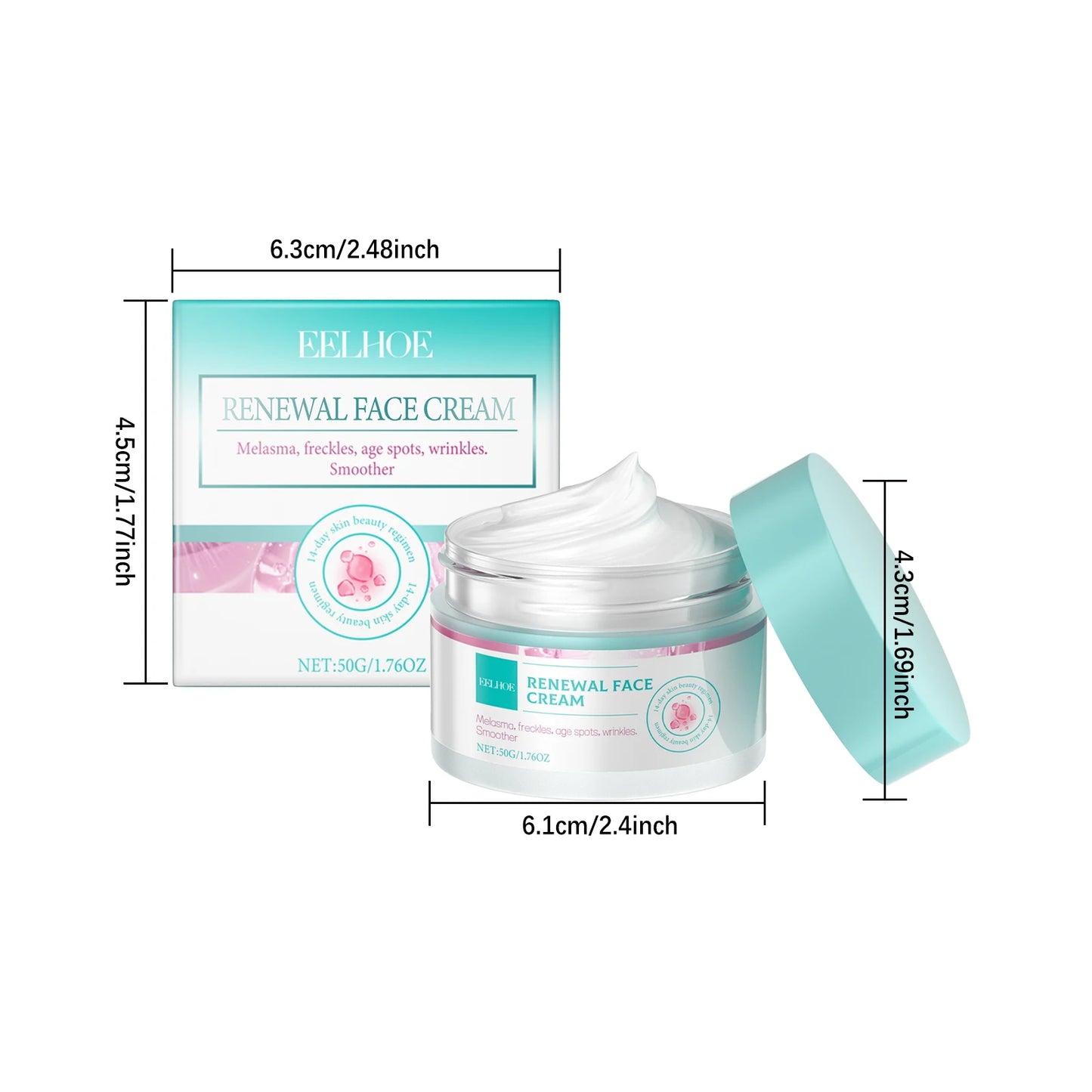 Collagen Firming Face Cream – Dark Spots & Brightening 50g