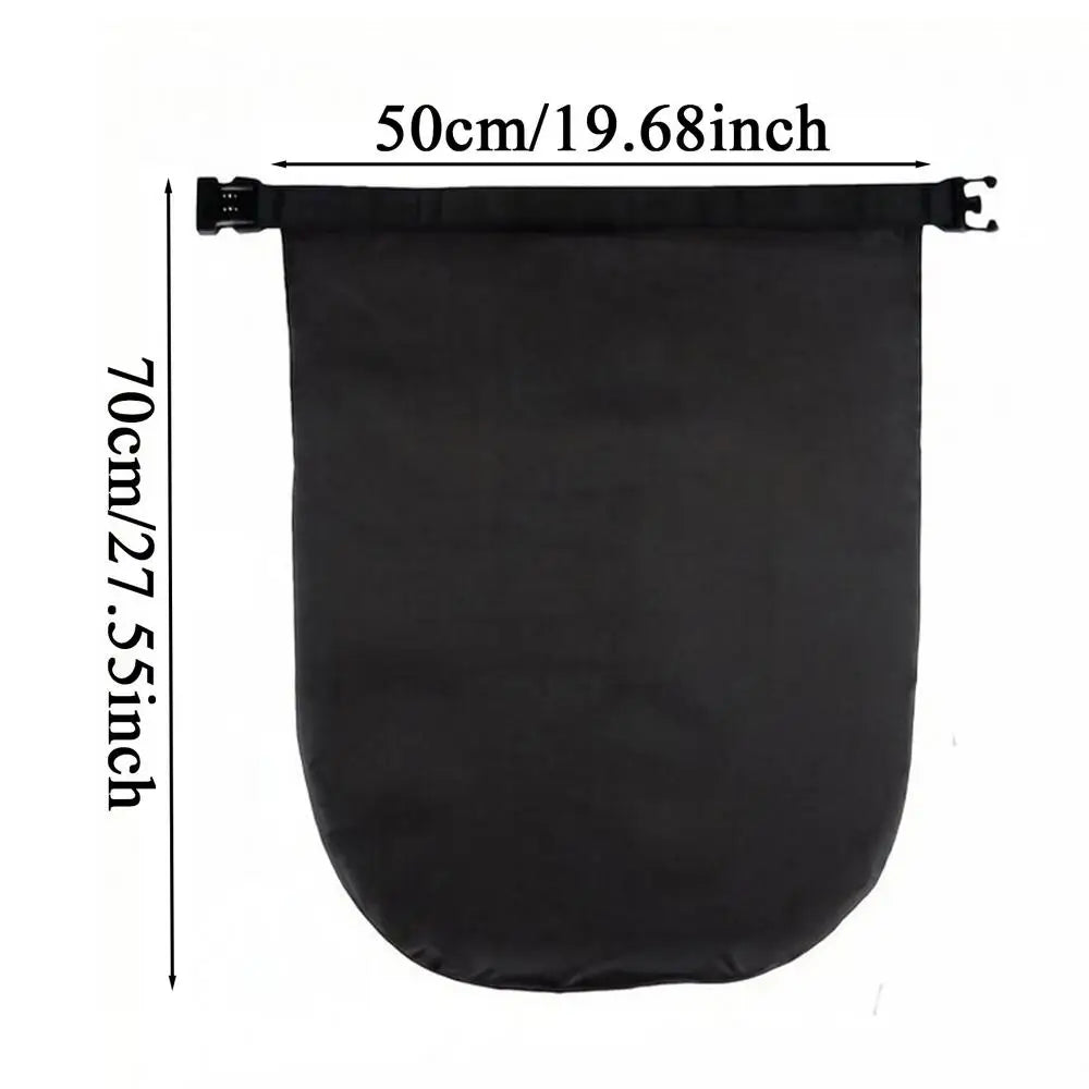 Waterproof Hard Hat Bag With Combination Lock Lightweight Carrying Pouch Motorcycle Helmet Accessory For Ski Cycling Baseball Peaceful Pleasures Health and Wellness Black