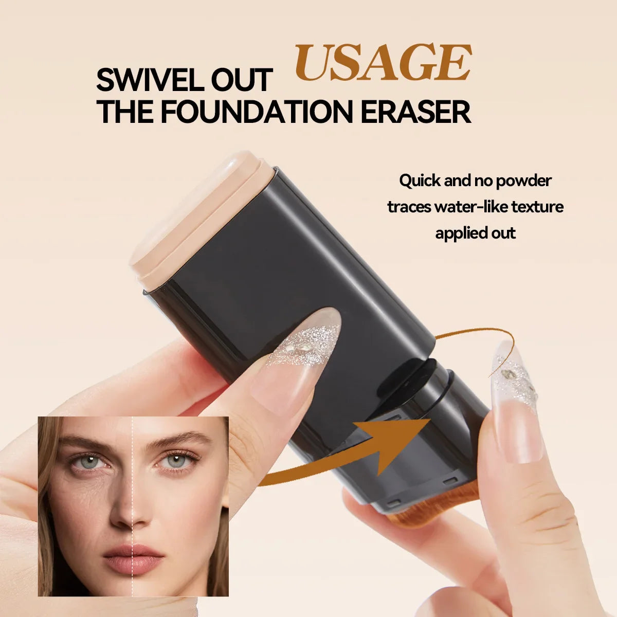 Moisturizing Foundation Stick – Lightweight Long-Lasting Makeup