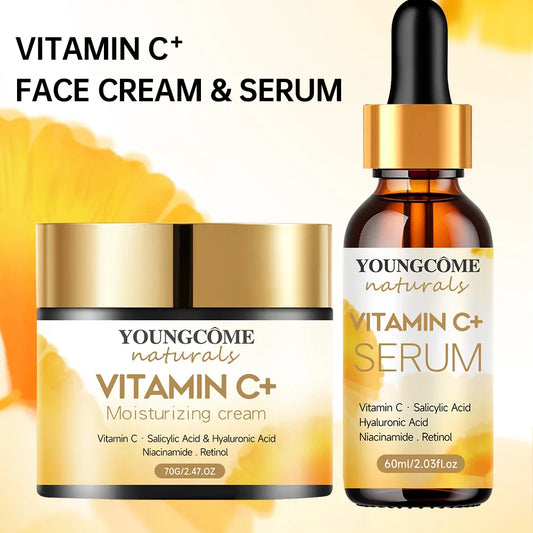 YOUNGCOME Vitamin C & Retinol Face Cream Skincare Set Face Cream Set Oasis Select