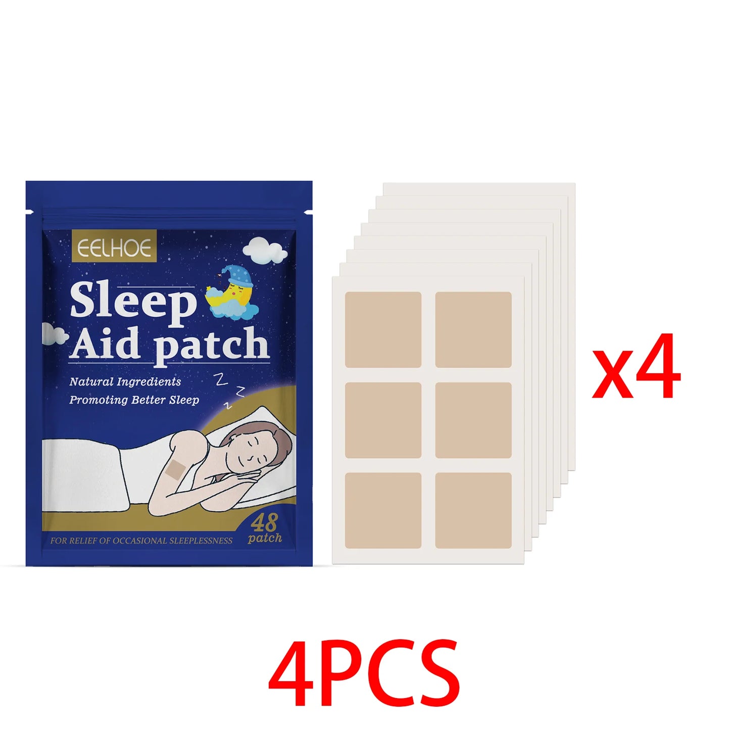 Natural Lavender Sleep Patches – Calming Nighttime Body Stickers