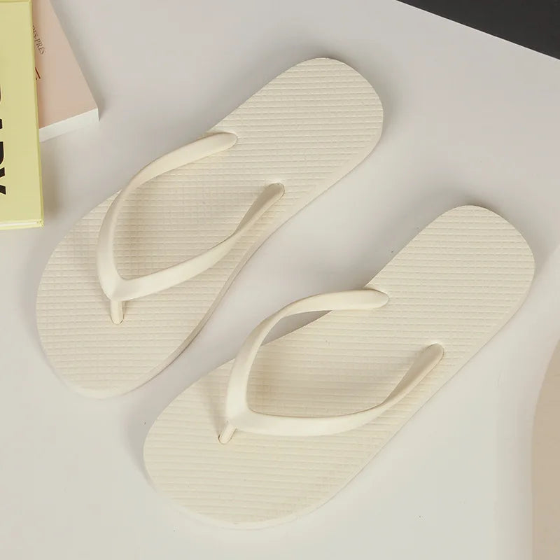 Women's Anti-Slip Beach Flip Flops | Quick-Dry PVC Slides