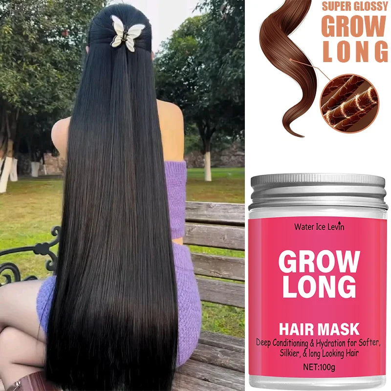 Leave-In Hair Mask & Conditioner – Anti-Frizz, Keratin & Ginseng