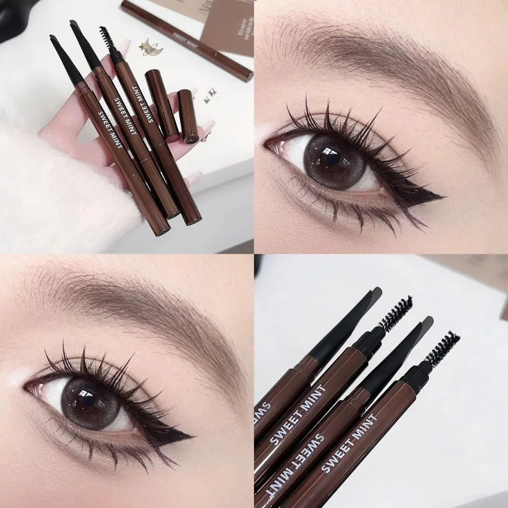 Double-Ended Waterproof Eyebrow Pencil – Ultra Fine & Long Lasting