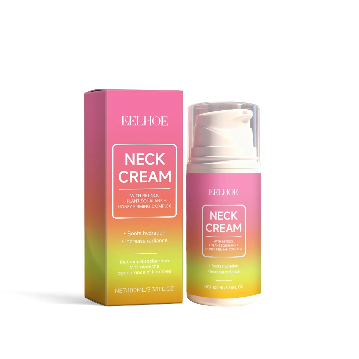 EELHOE Retinol Neck Cream – Firming, Brightening & Hydrating Neck Firming Cream Peaceful Pleasures Health and Wellness 100ml Boxed