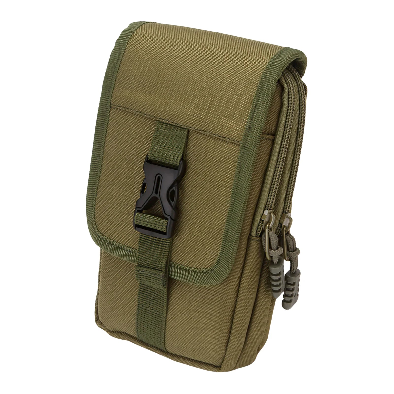 Small Hiking Daypack Waist Pack Smooth Zipper Closure Vertical Waist Pack for Everyday Workout Traveling Hiking Peaceful Pleasures Health and Wellness