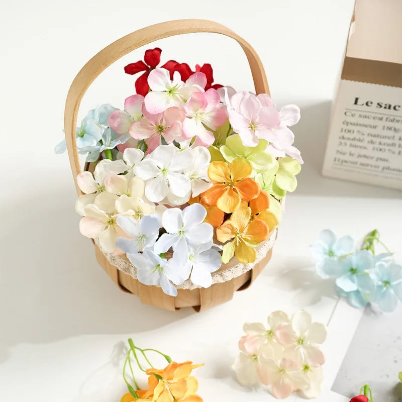 10 Silk Rose Artificial Flower Heads 8cm – Wedding & Home Décor