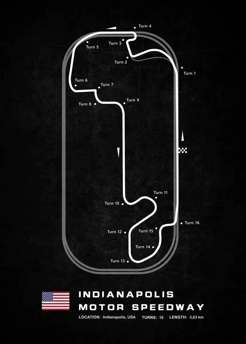 Modern World Racing Circuits Poster Prints Nurburgring Sarthe Nordschleife Canvas Painting Wall Art Picture Room Garage Decor Peaceful Pleasures Health and Wellness Clear 50x70cm