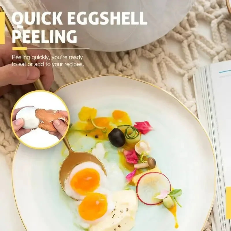 High quality Egg peeler ABS Sheller No peeling of eggshells Mini Cooking Domestic Kitchen Supplies Egg Shell Remove Gadgets Peaceful Pleasures Health and Wellness