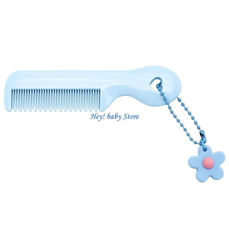 Kids Cartoon Floral Hair Comb – Anti-Static, Baby & Girls