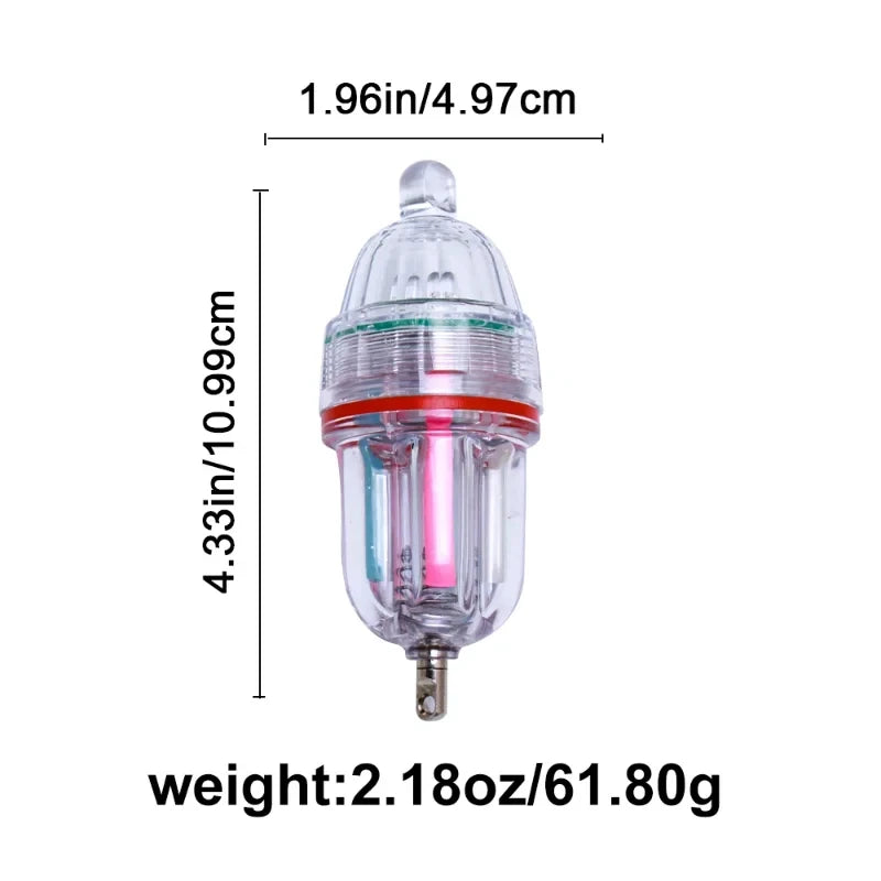 Underwater Flashing LED Fishing Light, 1Pc High Brightness Fish Lure Lamp For Saltwater Sea Fishing Peaceful Pleasures Health and Wellness