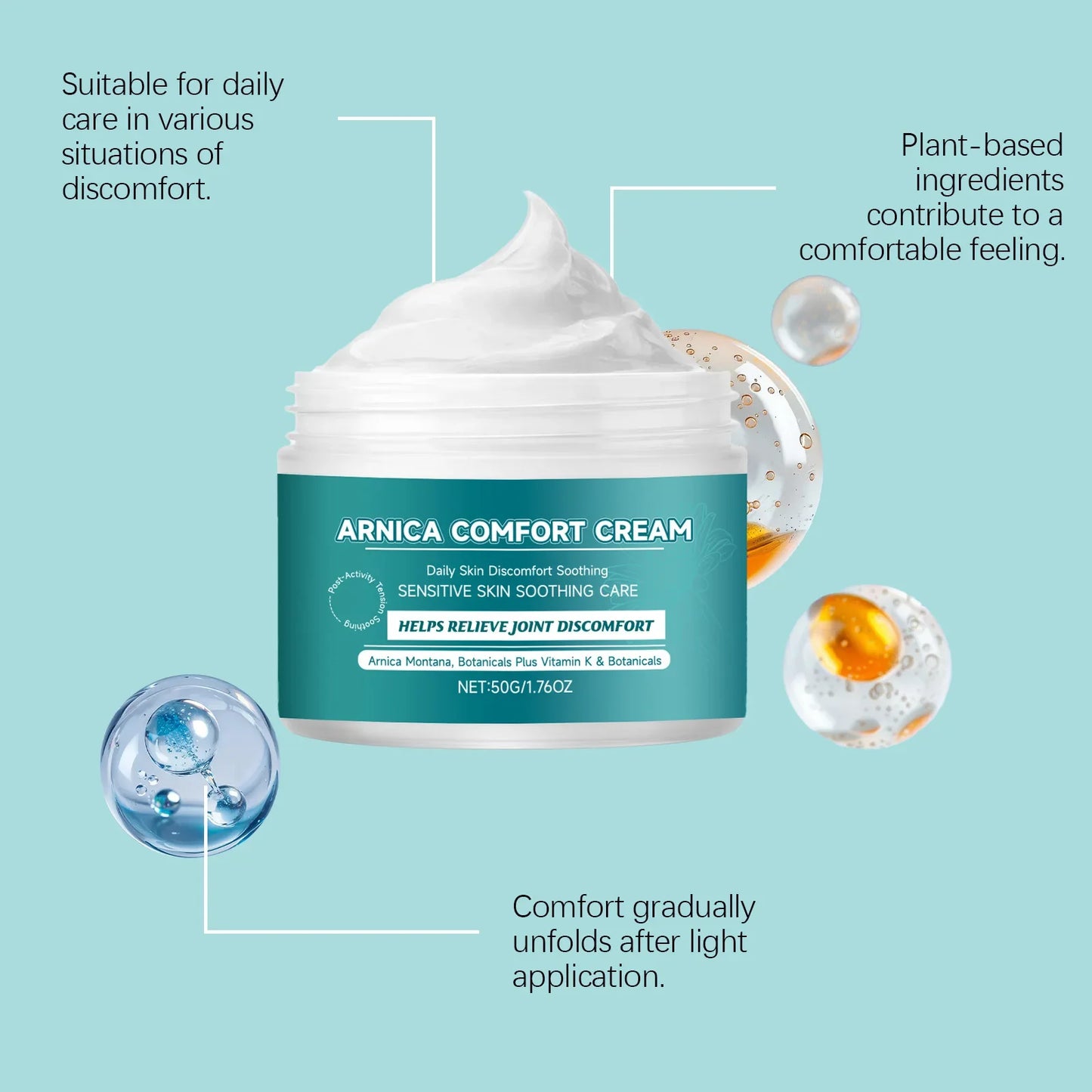Herbal Skin Comfort Cream – Body & Joint Care 50g