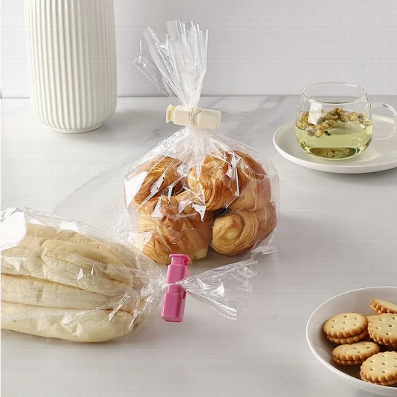 Snack Moisture Proof Sealing Clip Bread Bag Preservation Clip Plastic Bag Sealing Clip Milk Powder Bag Sealing Clips Practical Peaceful Pleasures Health and Wellness