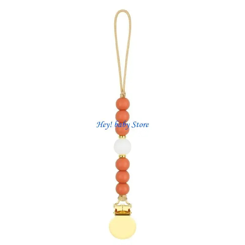 Non-Toxic Silicone Baby Pacifier Clip | Safe Holder 0–24M