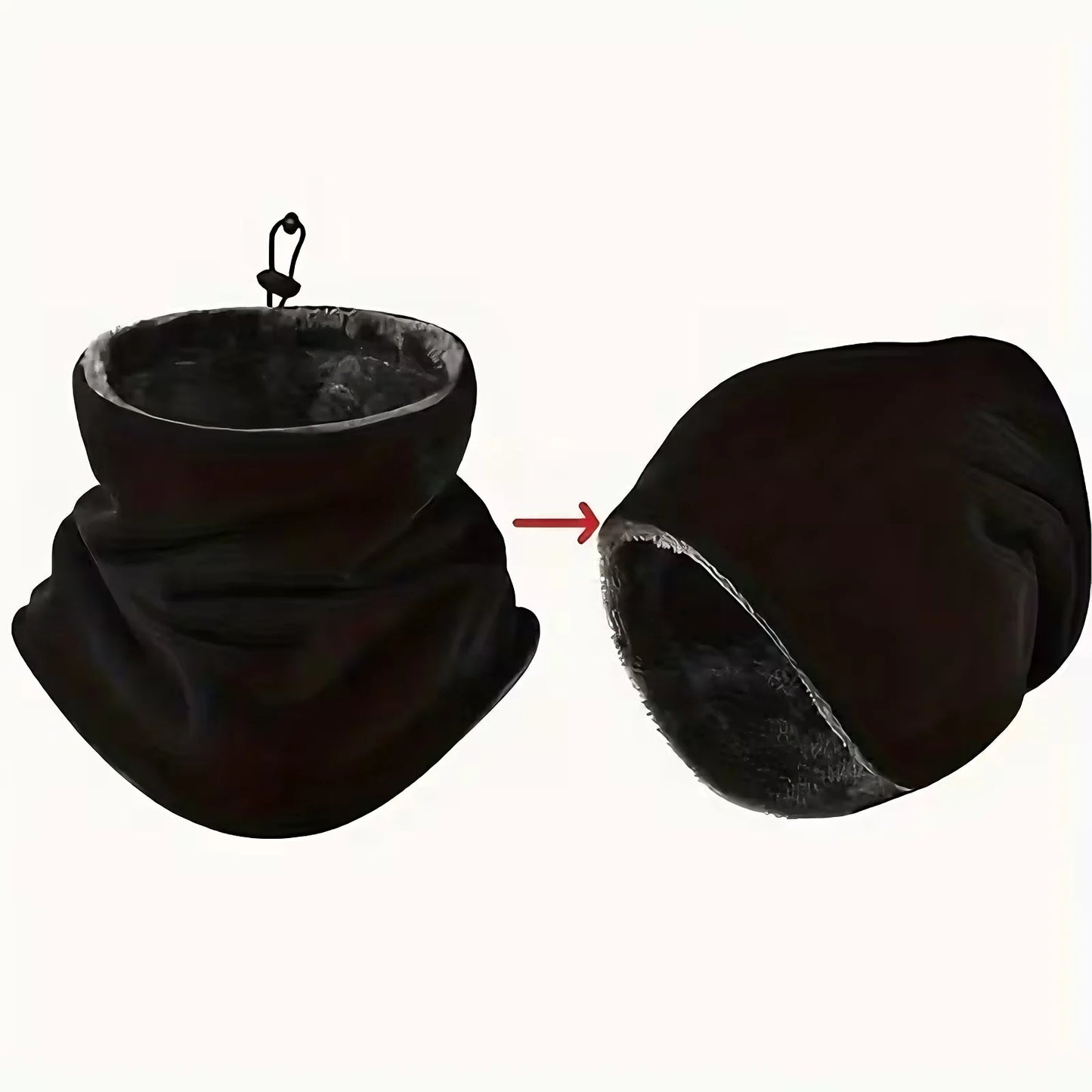 Winter MotorcycleWarm Mask Men Women Fleece Neck Outdoor Warmer Windproof Scarf Camping Hiking Balaclava Cycling Face Mask Peaceful Pleasures Health and Wellness